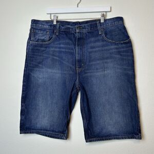 Levi's 569 Shorts Men’s 40 Blue Loose Straight Denim Casual Normcore Baggy Y2k